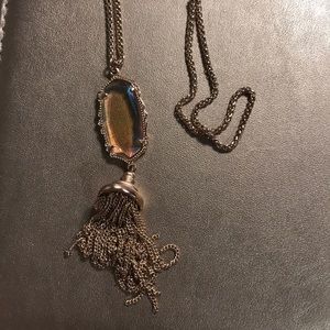 Rose Gold Kendra Scott Necklace